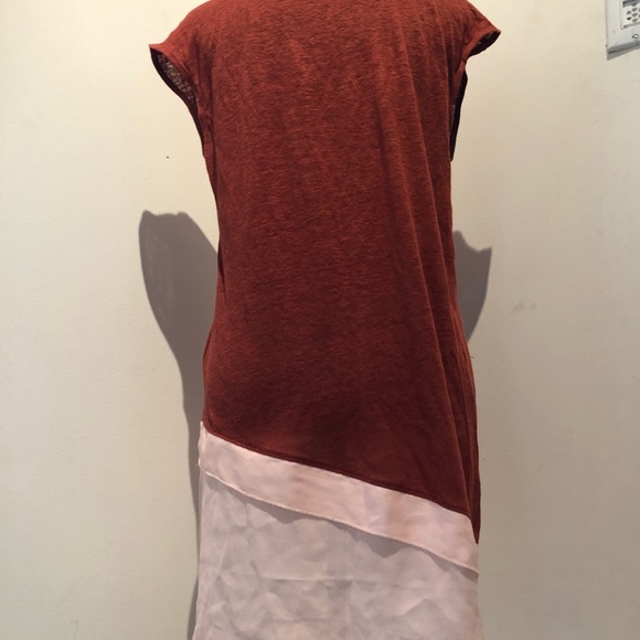 Anthropologie Chiffon Sloped Tee - Picture 3 of 4